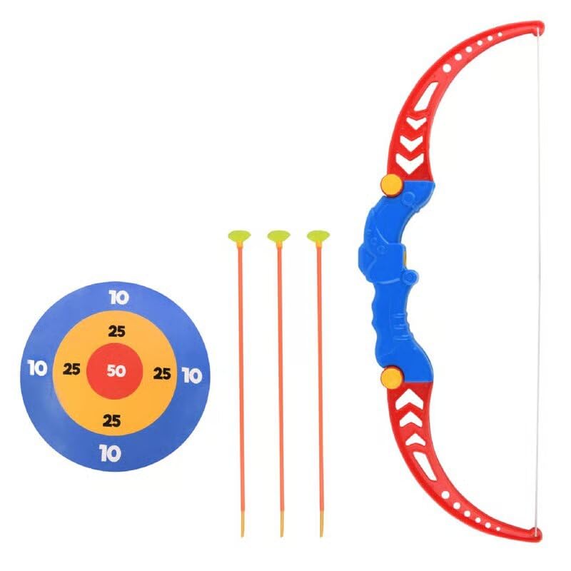 SHAKTISM Archery Set for Kids Target Board Bow and Arrow Toy