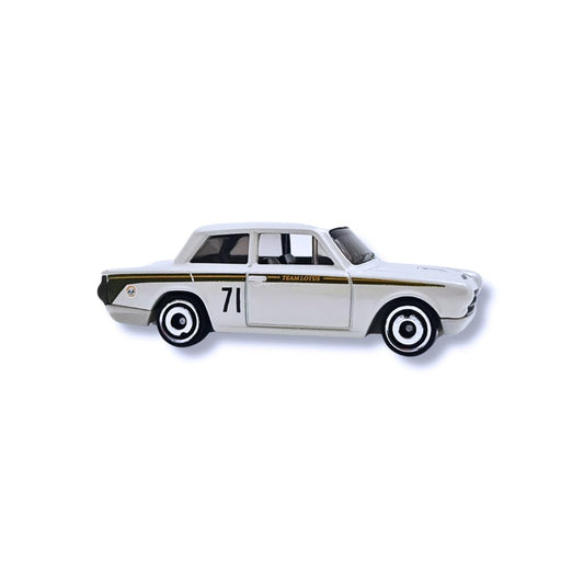 Hot Wheels Lotus Cortina 1:64 Die-Cast Car Compact Kings Cream