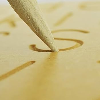 TRENDYKIDS Tamil Alphabet Learning Board: Educational Writing Practice Montessori Puzzle Toy