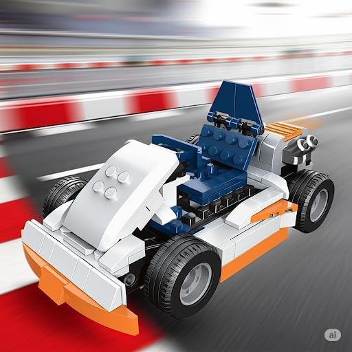 Onecado 5434 10-in-1 Engineering Vehicles Building Blocks Toy