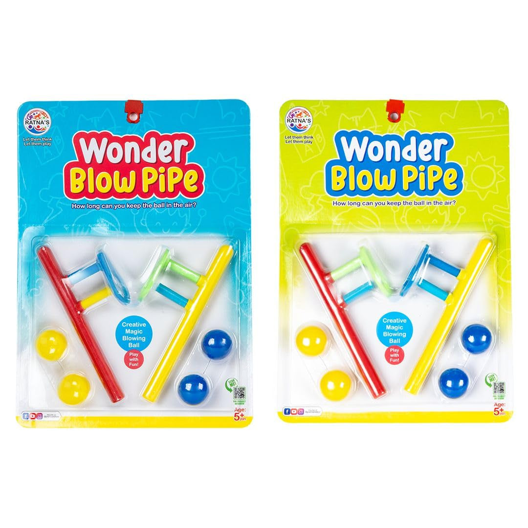 RATNA'S 7651 Wonder Blow Pipe Floating Ball Set Toy