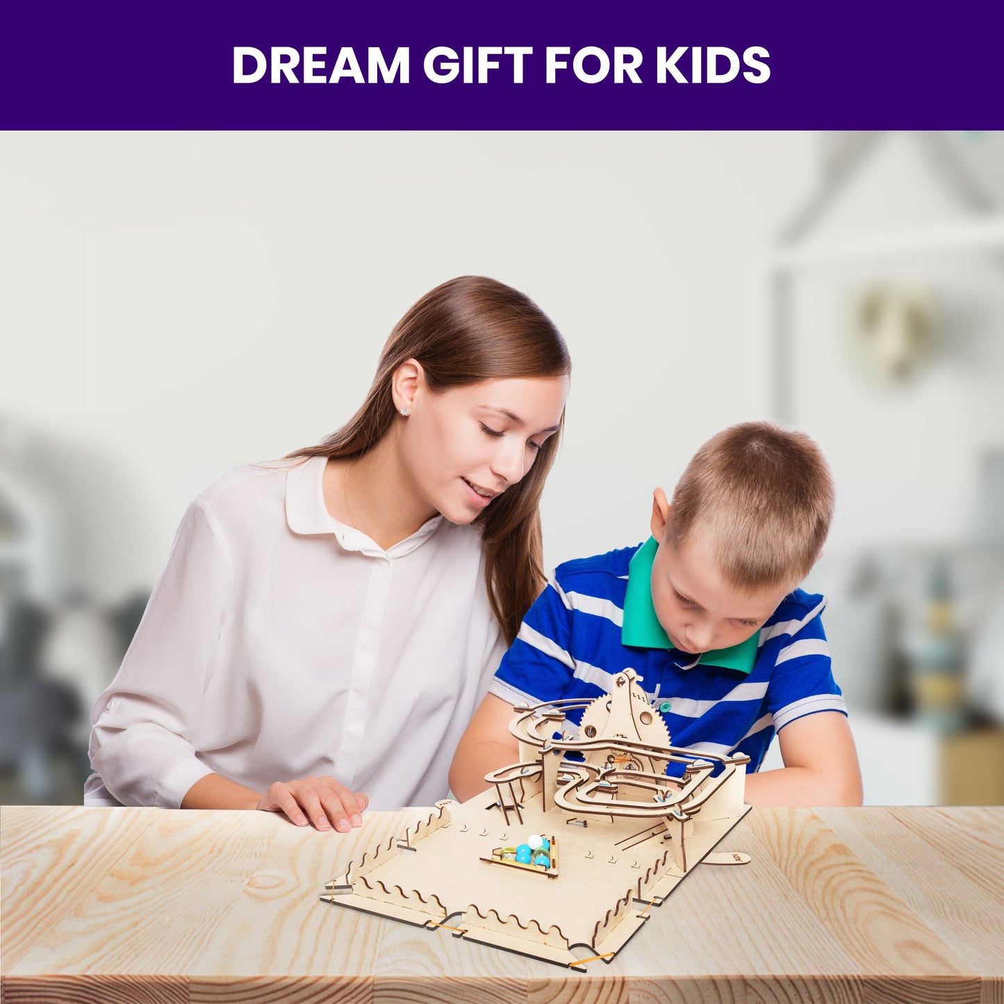 Smartivity DIY STEM Roller Coaster Marble Slide: Educational Building Toy for Kids