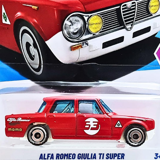 Hot Wheels Alfa Romeo Giulia TI Super Red Die-Cast Model
