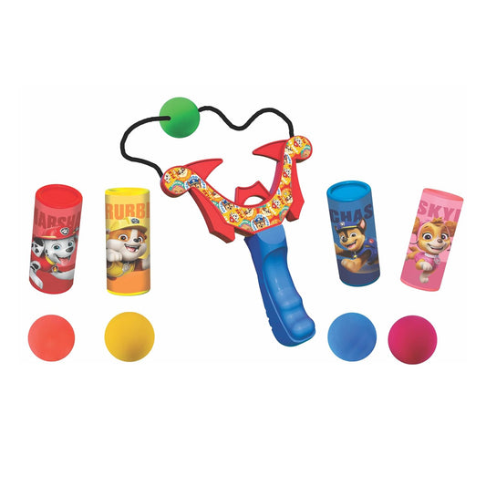 Ratna's 1984 Paw Patrol Bullseye Sling Shot Target Game Set Toy