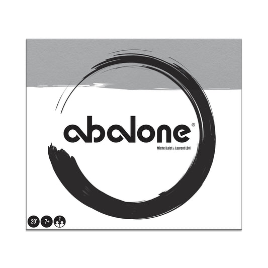Abalone: Classic Two-Player Hexagonal Strategy Board Game with Marbles