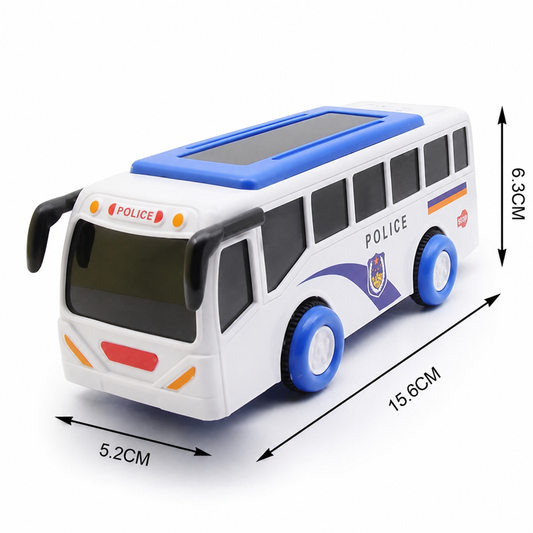 Police Bus toy with Siren and Light