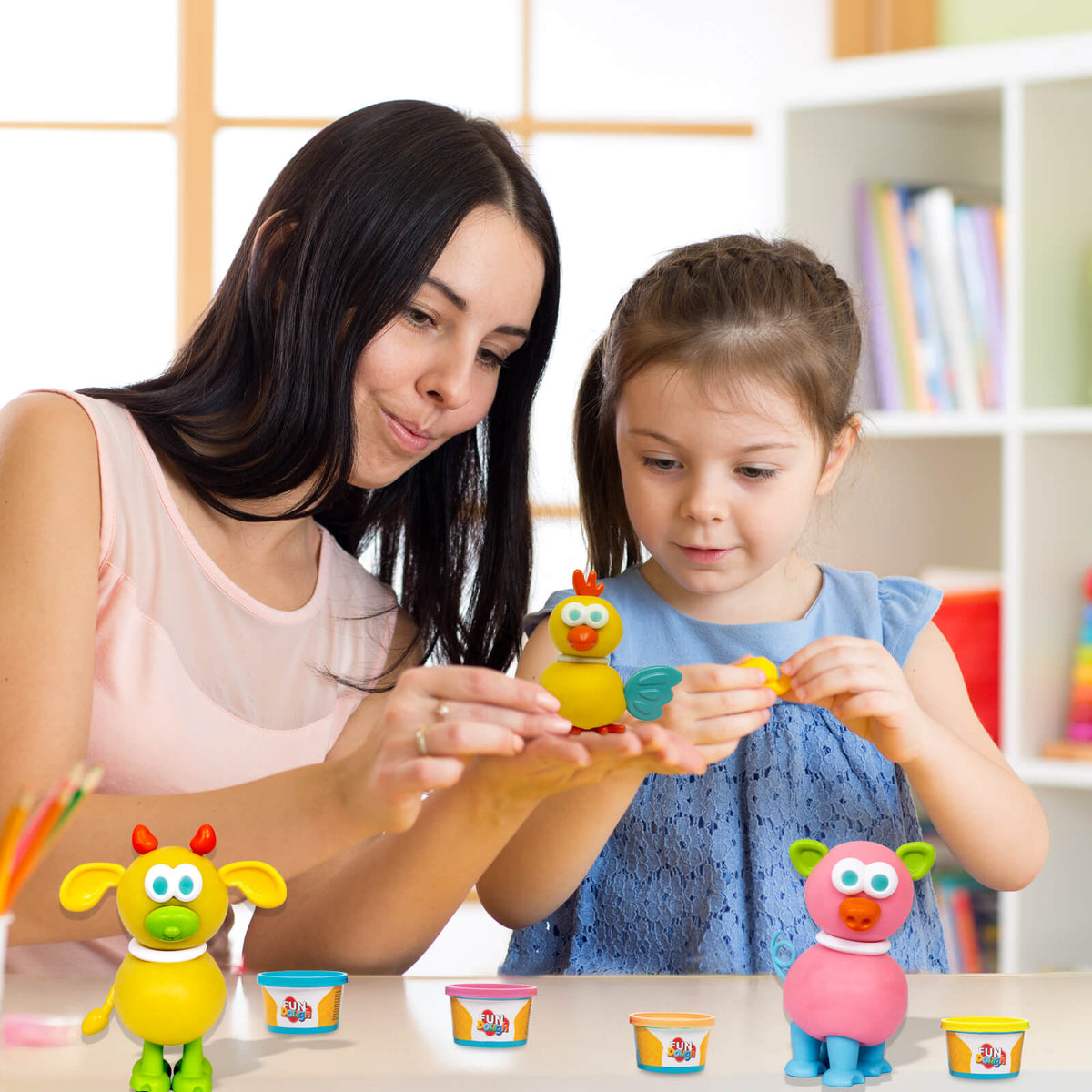 Funskool Farm Friends Dough Set
