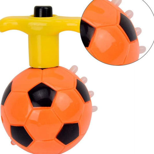 Flash Light Football Gyro Spinning Top