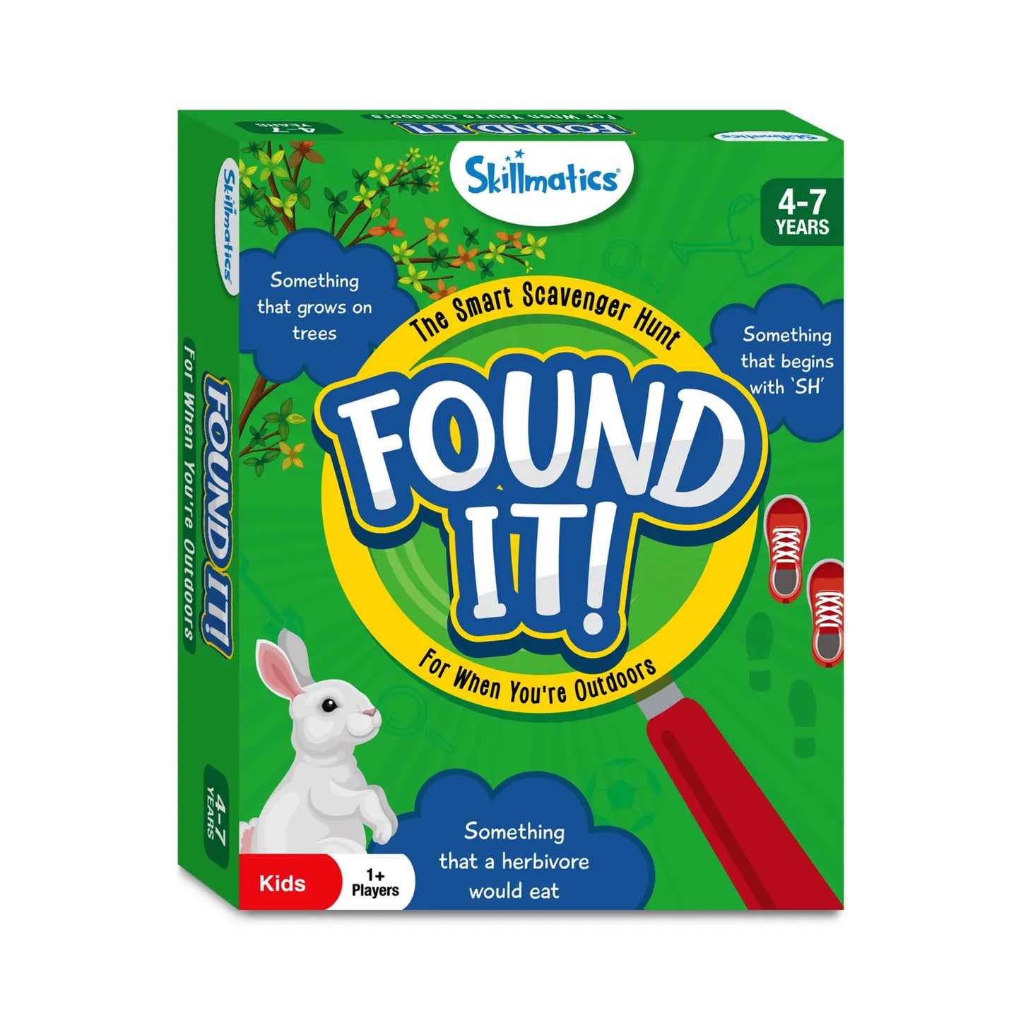 Found It! Outdoor Edition Smart Scavenger Hunt Game for Kids Ages 4-7