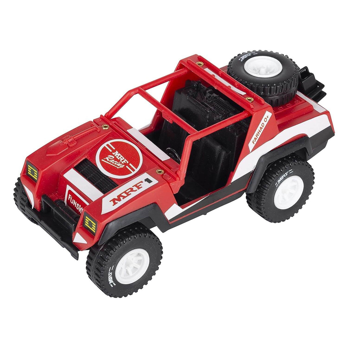 MRF Racing Jeep | Packaging View