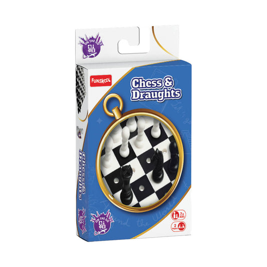 Funskool Travel Chess & Draughts | Board Detail