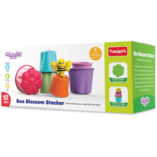 Giggles Bee Blossom Stacker | Packaging View