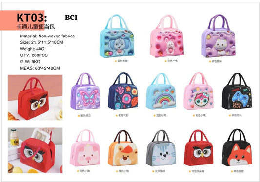 TIPTOP Mini Insulated Lunch Bag for Kids School Tiffin - Best For Return Gifts