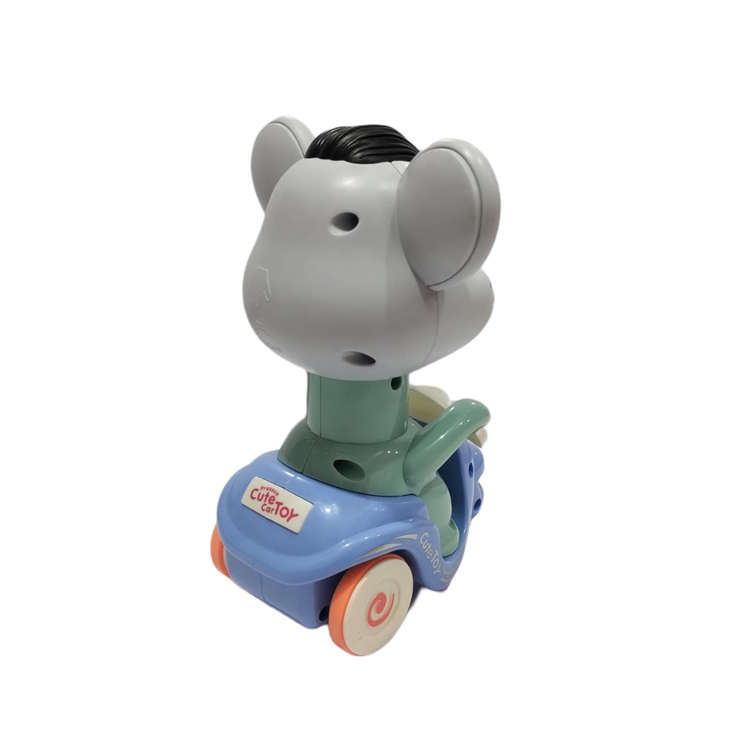 Mouse Scooter Press and go Pressure Toy