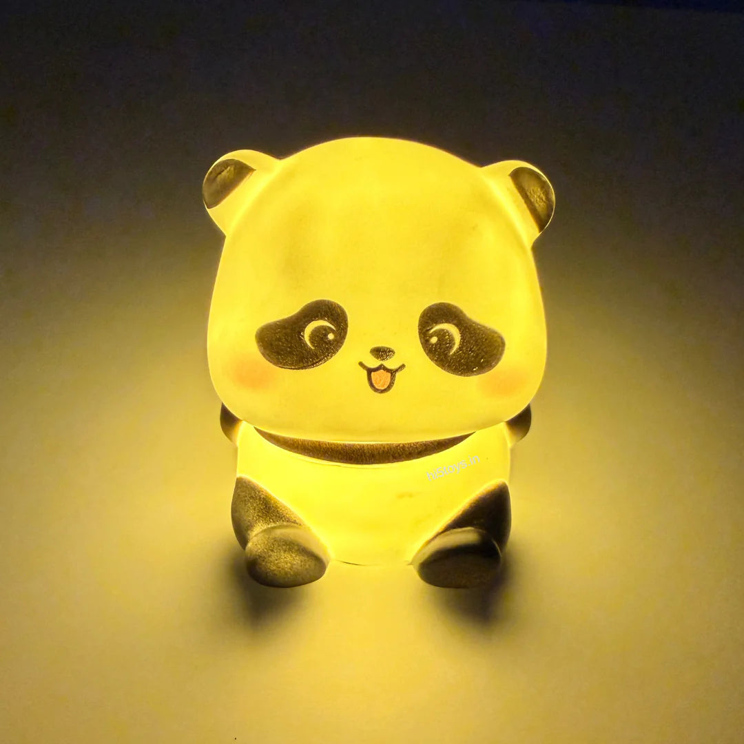 TIPTOP Mini Panda LED Night Lamp - Adorable Battery Operated ( pack of 4 )