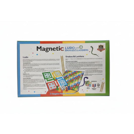 2-in-1 Magnetic Ludo & Snakes | Board Detail