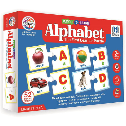 48-Piece Alphabet Puzzle | Puzzle Pieces Detail