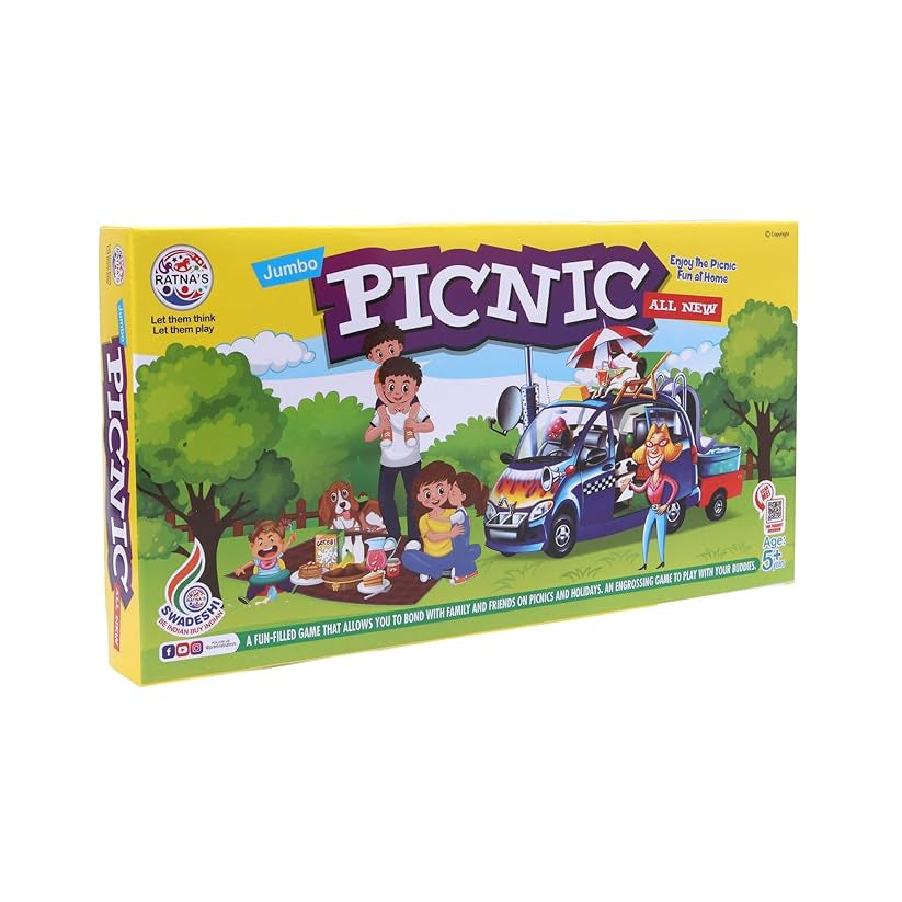 Jumbo Picnic Game | Packaging View