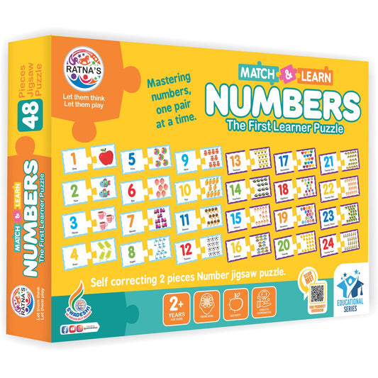 Match the Number Puzzle | Pieces Detail