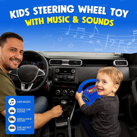 Steering Wheel Toy | Detail View