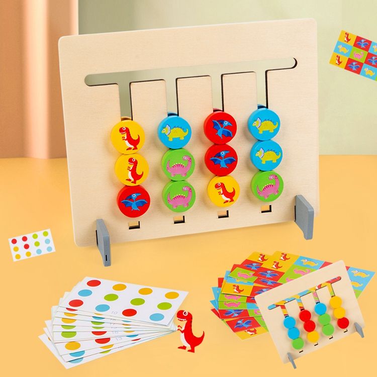 TIPTOP Wooden Dinosaur Chess | Size Reference