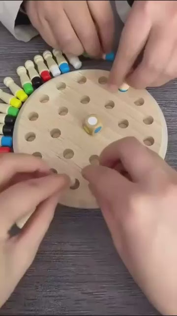TIPTOP Wooden Memory Chess | Board Detail