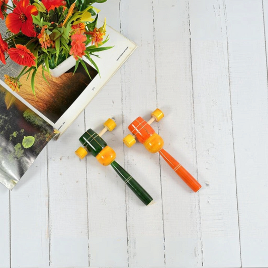 TIPTOP Wooden Rattle Toy | Newborns Non-Toxic Musical Toy