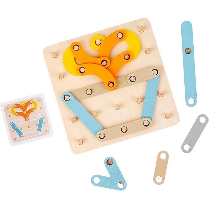 TIPTOP Shape Matching Pegboard | Alternate Angle