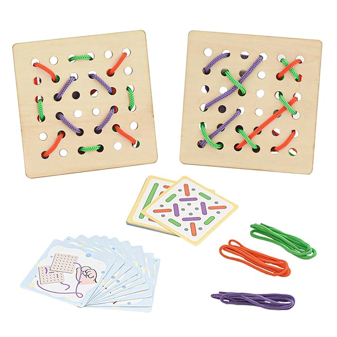 TIPTOP Threading Lacing Toy | Packaging View