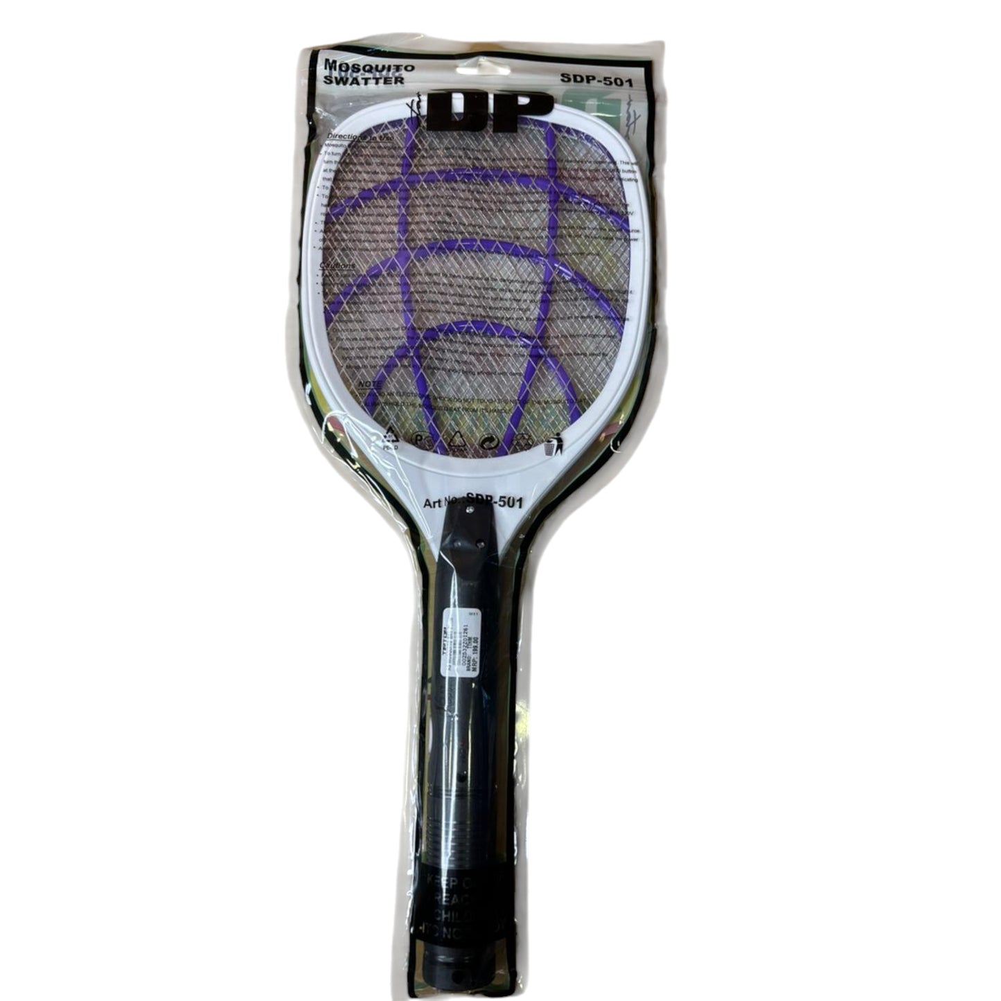 DP RECHARGEABLE ELECTRIC MOSQUITO BAT Electric Insect Killer Indoor, Outdoor (random colour)