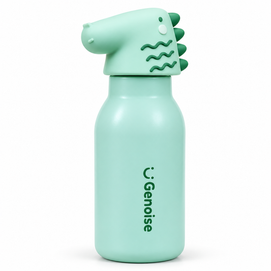 Kids Insulated Hot & Cold Water Bottle – 450 ml | Animal Silicon lids