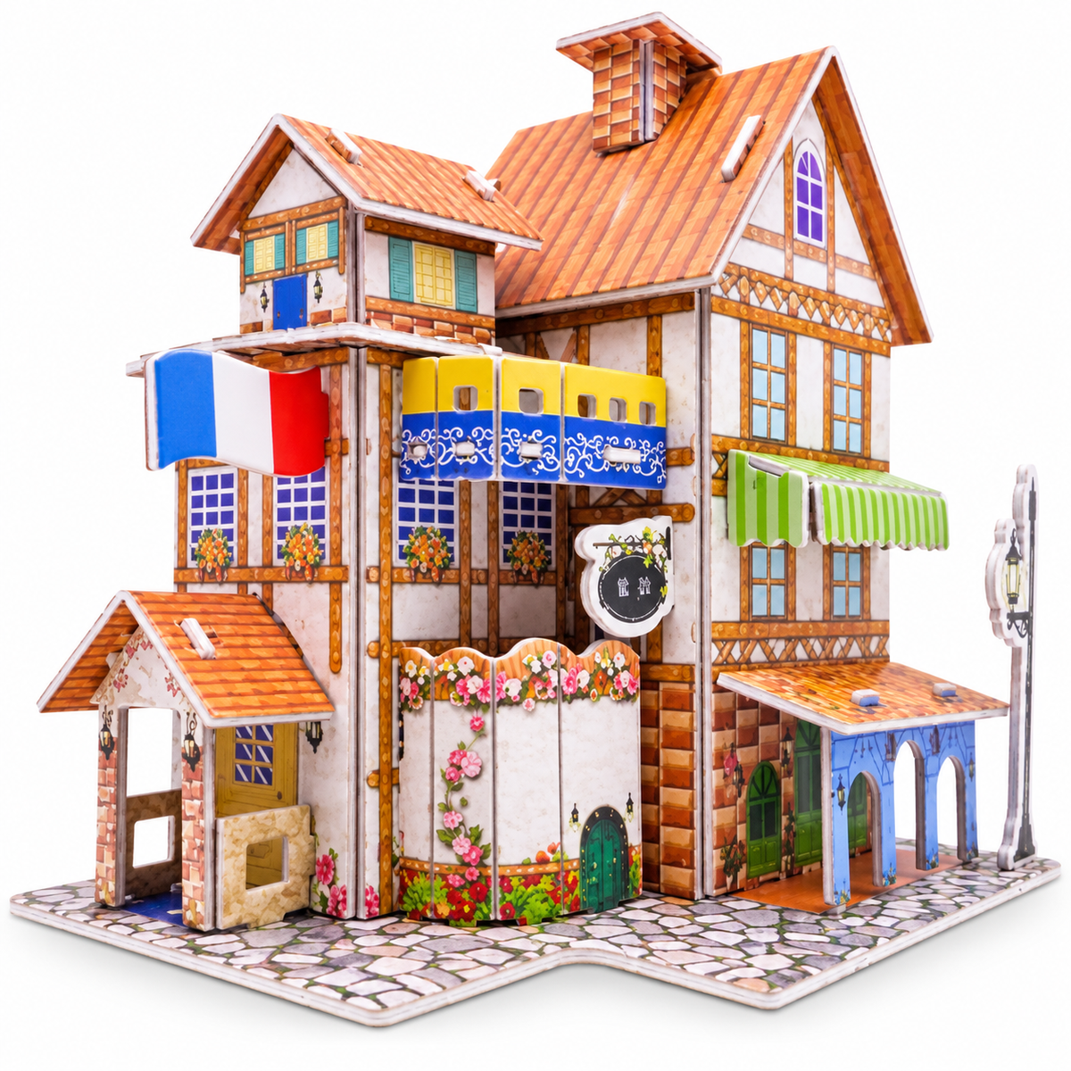 DIY 3D Cardboard Puzzle Kit