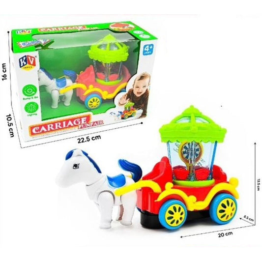giftsrus Horse Carriage Funfair Musical Baby and Kids Toy