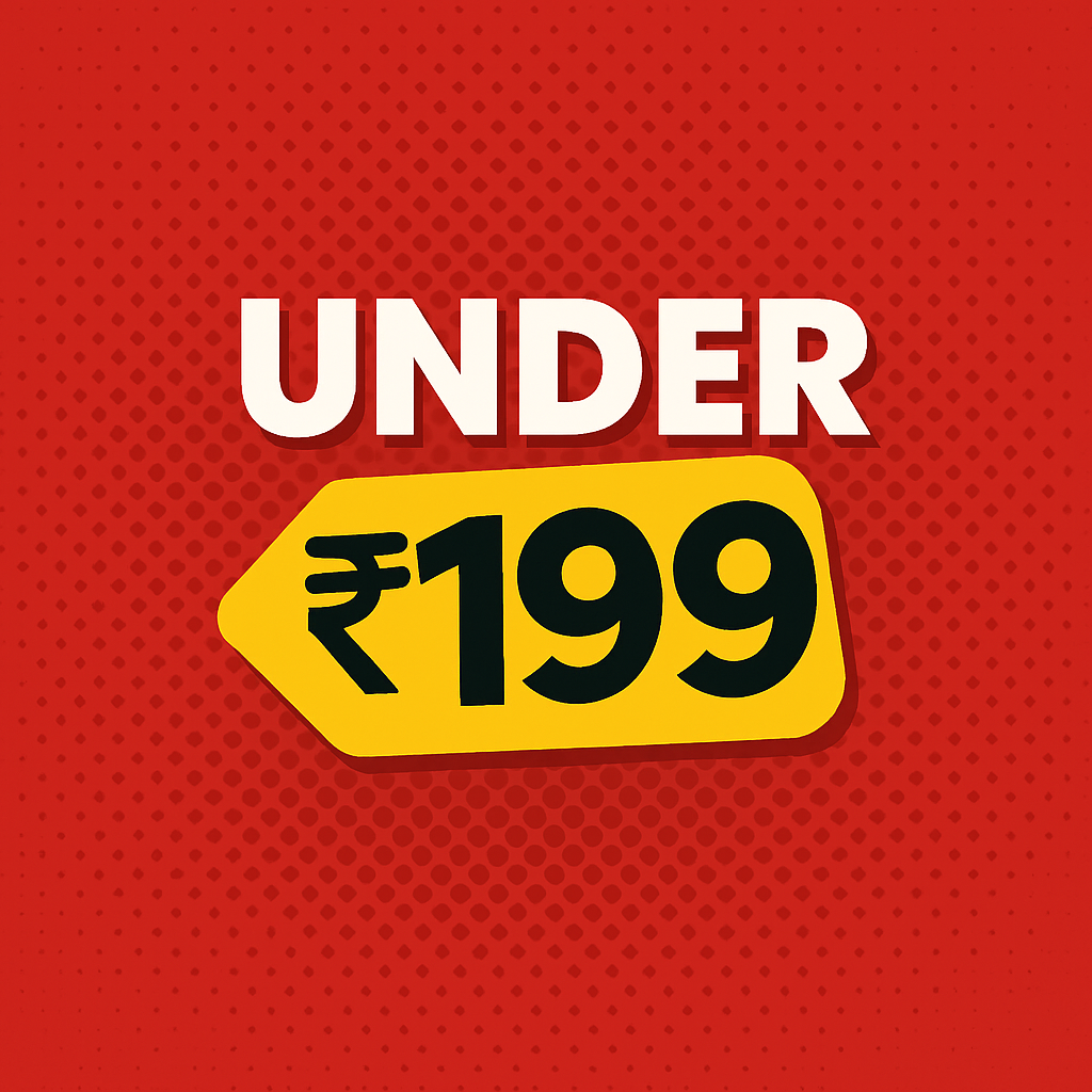 Under ₹199