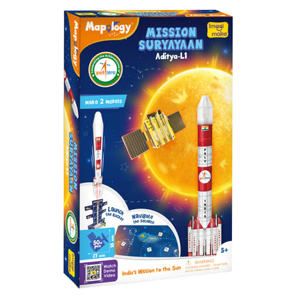 Mapology Mission Suryayaan Aditya L1: India's Solar Observatory Model Kit