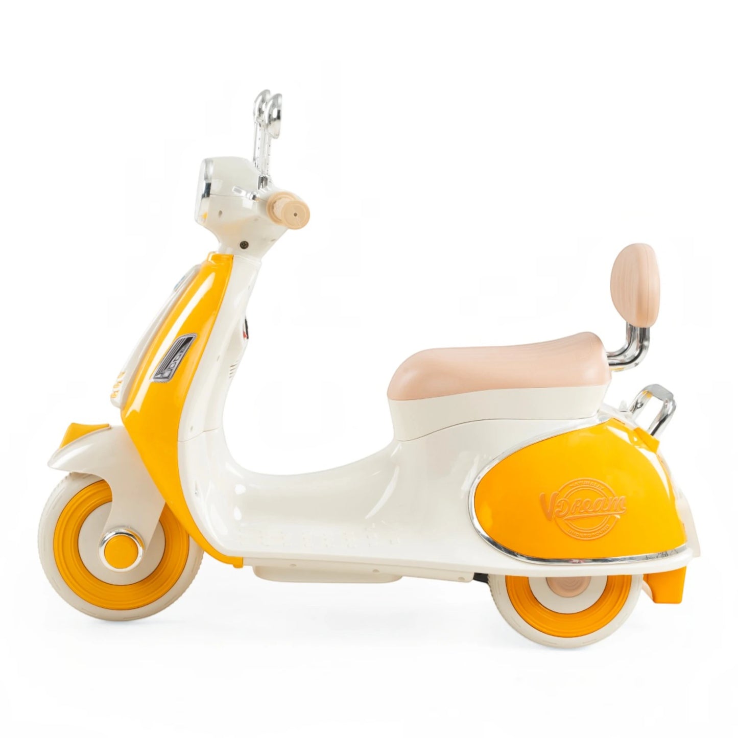 Toy House Mini Scooty Ride-On Scooter for Kids - 3 to 8 years - B007-Yellow