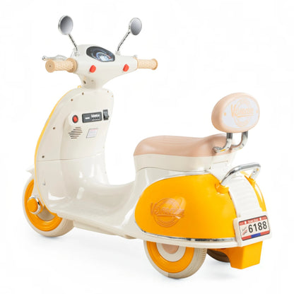 Toy House Mini Scooty Ride-On Scooter for Kids - 3 to 8 years - B007-Yellow