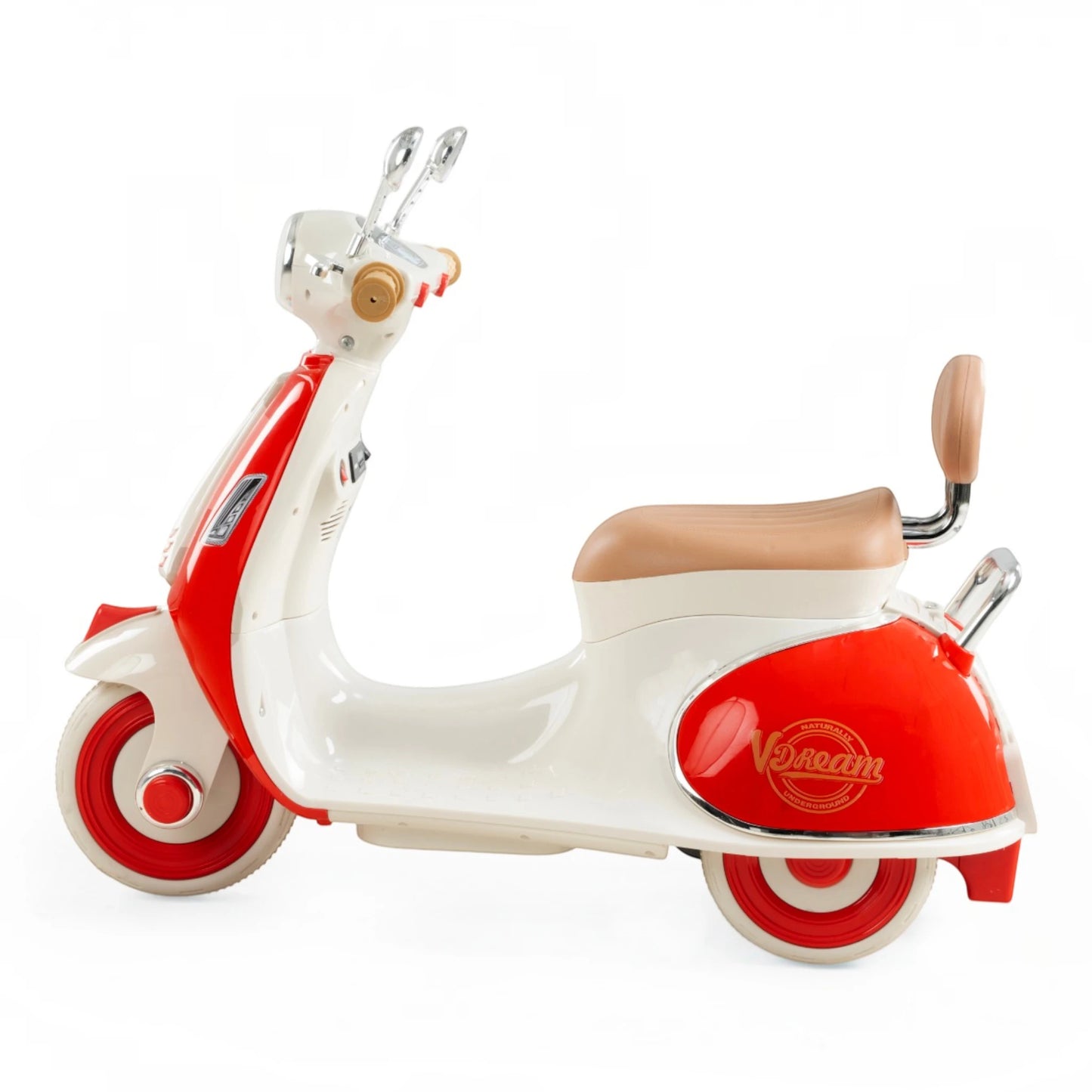 Toy House Mini Scooty Ride-On Scooter for Kids - 3 to 8 years - B007-Red