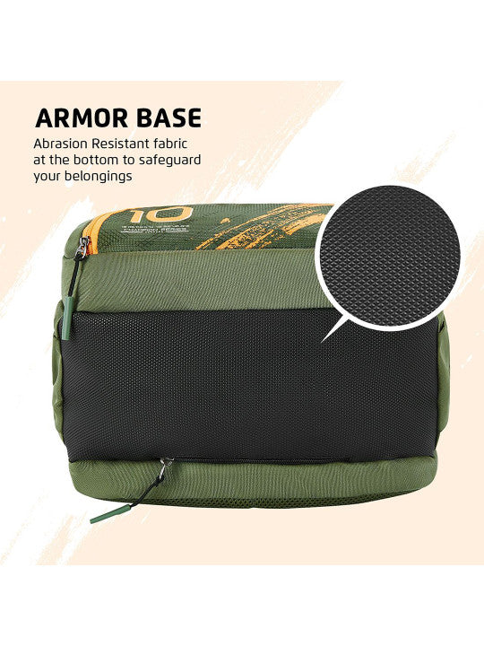 Safari Smash Sport Utility Comes with a Racquet Holder & Rain Cover, School & College Bag with 1 Year Warranty