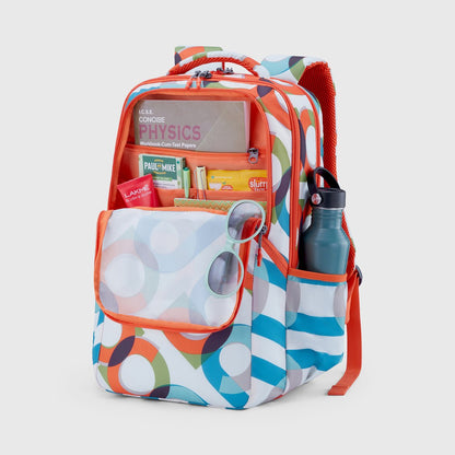 AMERICAN TOURISTER Quad 4.0 Printed Casual Backpack With 1 Year Warranty