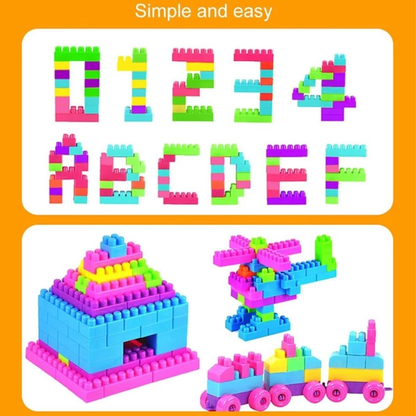 Multi-Color DIY Block Toys 49 pcs