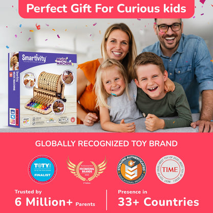 Xylofun Music Machine STEM Construction Toy: Learn Music, Gears, Boost Creativity
