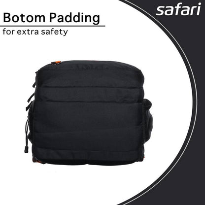 Safari Large 43 L Backpack mega10  (Black) With 1 Year Warranty