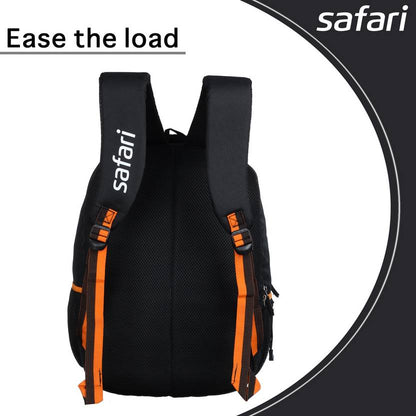 Safari Large 43 L Backpack mega10  (Black) With 1 Year Warranty