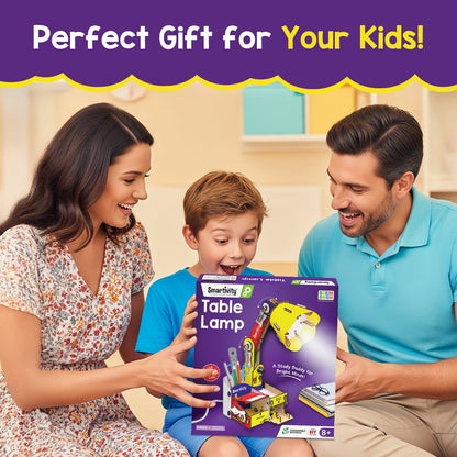 DIY STEM Educational Table Lamp Building Kit for Kids 8-14 Years with Organizer