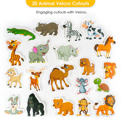Ratnas Animal Kingdom Educational Activity Mat