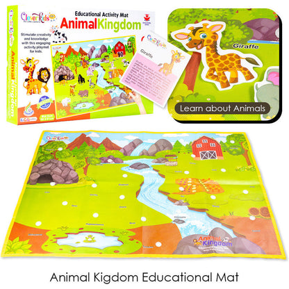 Ratnas Animal Kingdom Educational Activity Mat
