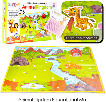 Ratnas Animal Kingdom Educational Activity Mat