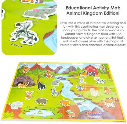 Ratnas Animal Kingdom Educational Activity Mat