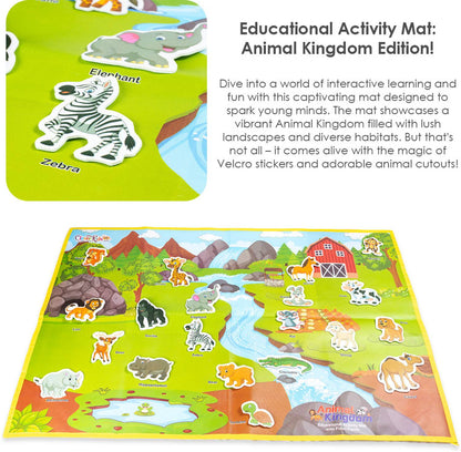 Ratnas Animal Kingdom Educational Activity Mat